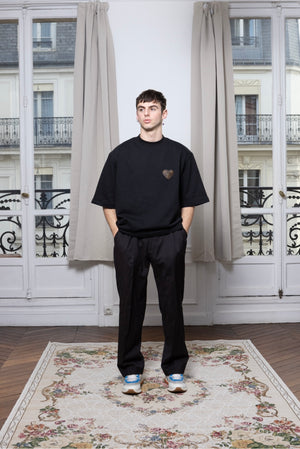 T-shirt upcyclé BLACK