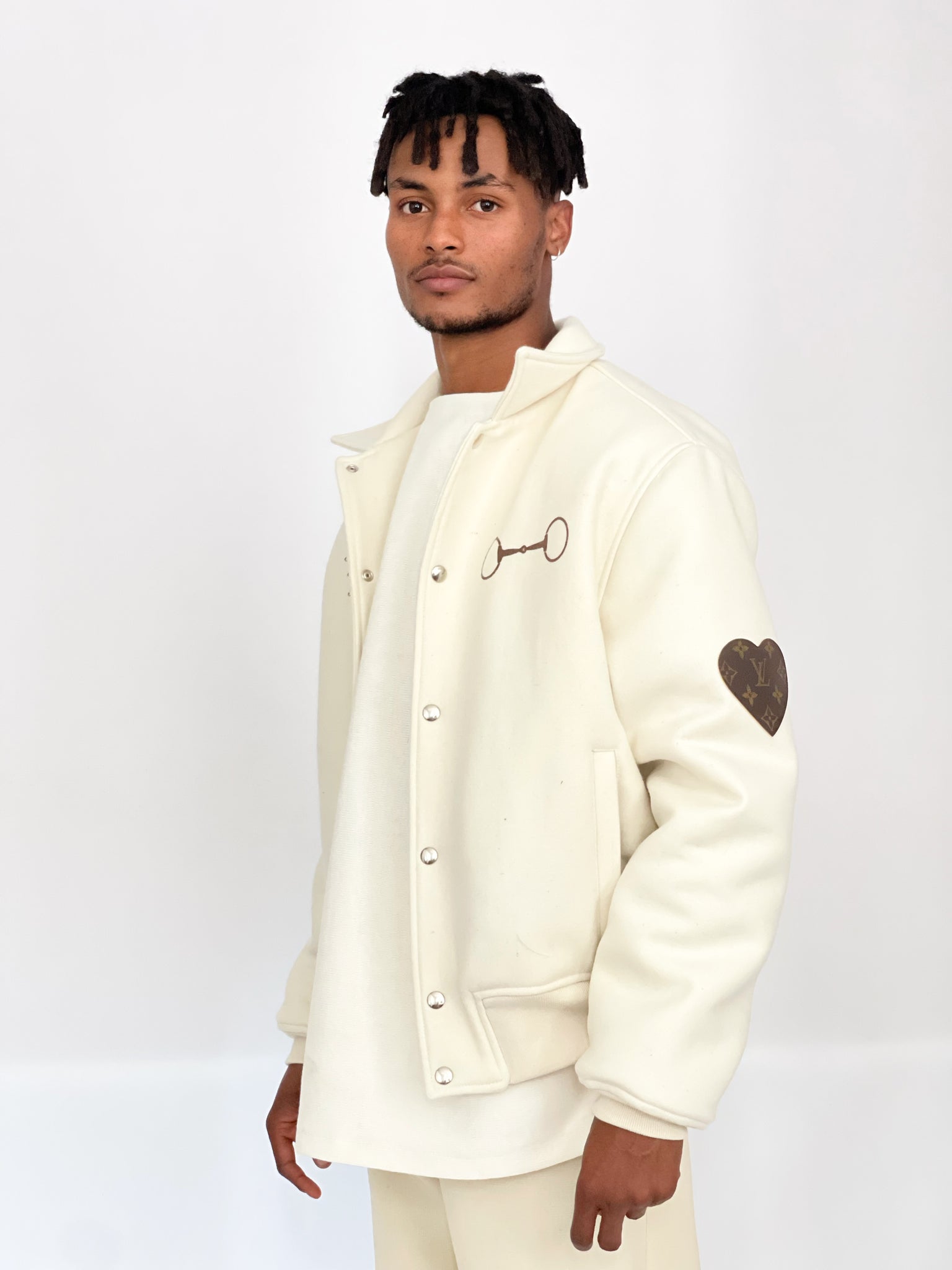 Bomber upcyclé ÉQUESTRE