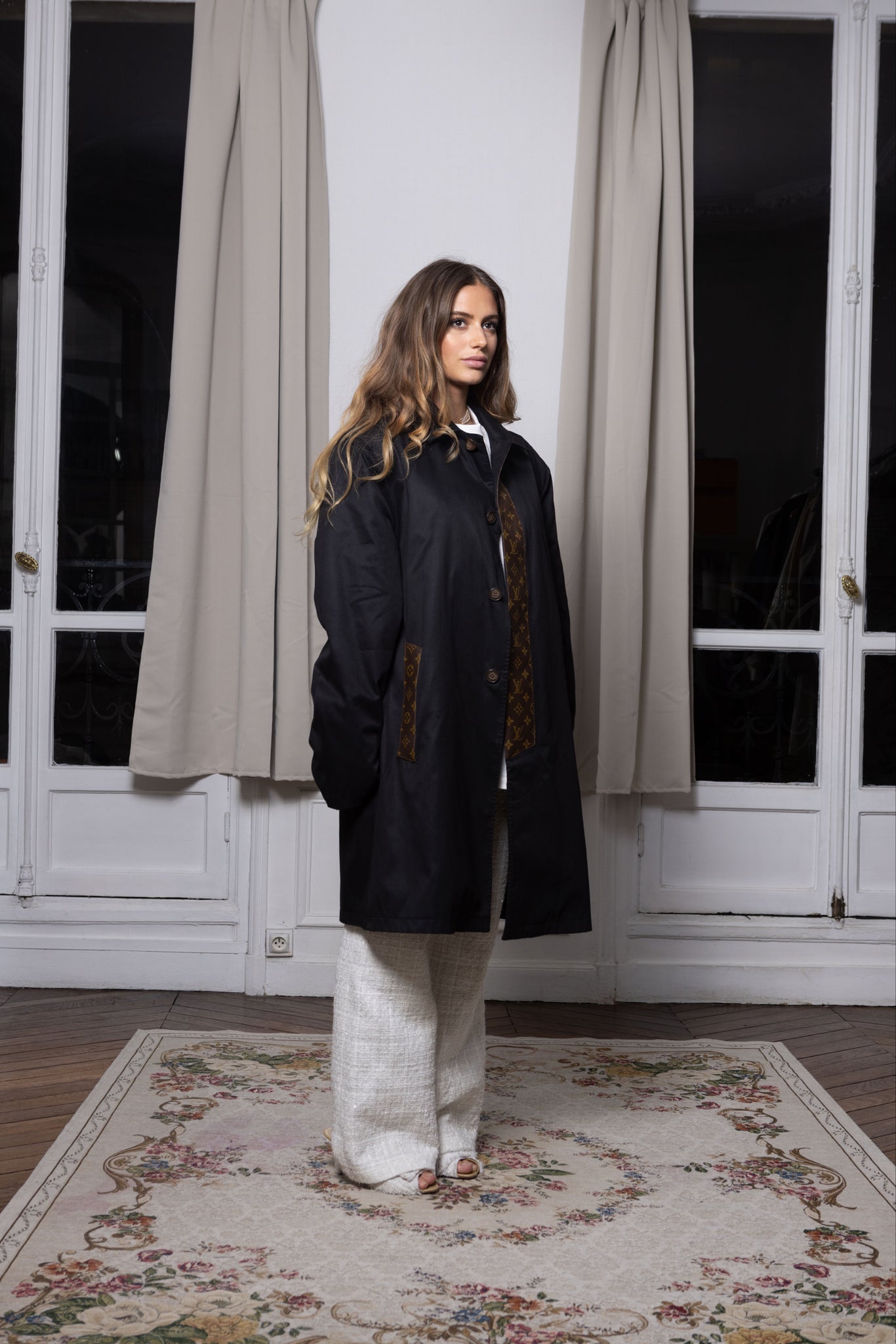 Trench black tower