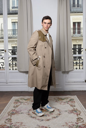 Trench beige coffee