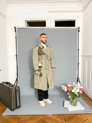 Trench beige king
