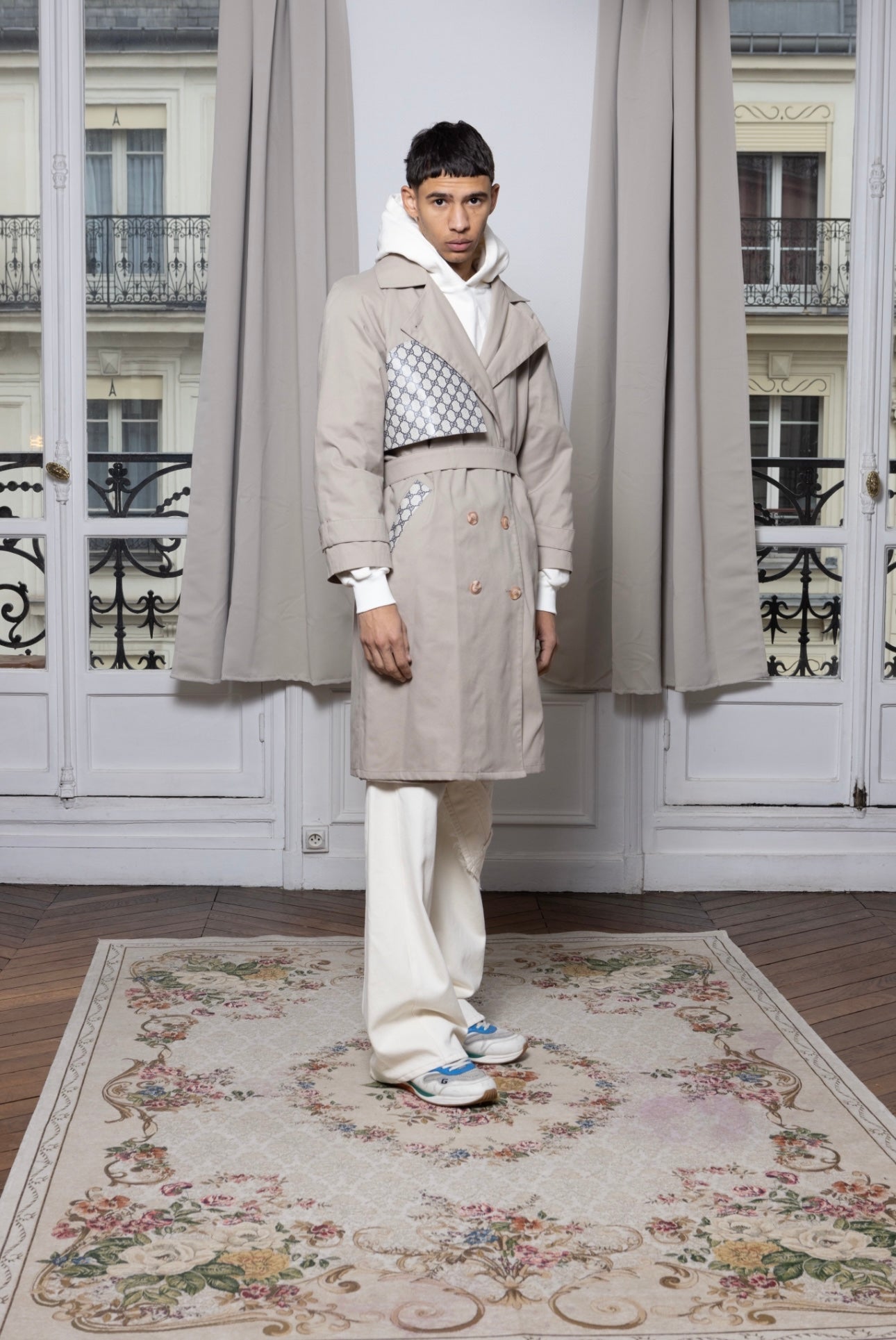 Trench grey paris