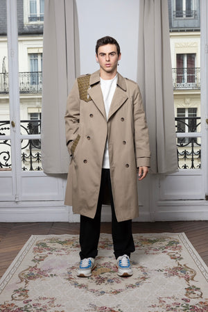 Trench beige coffee