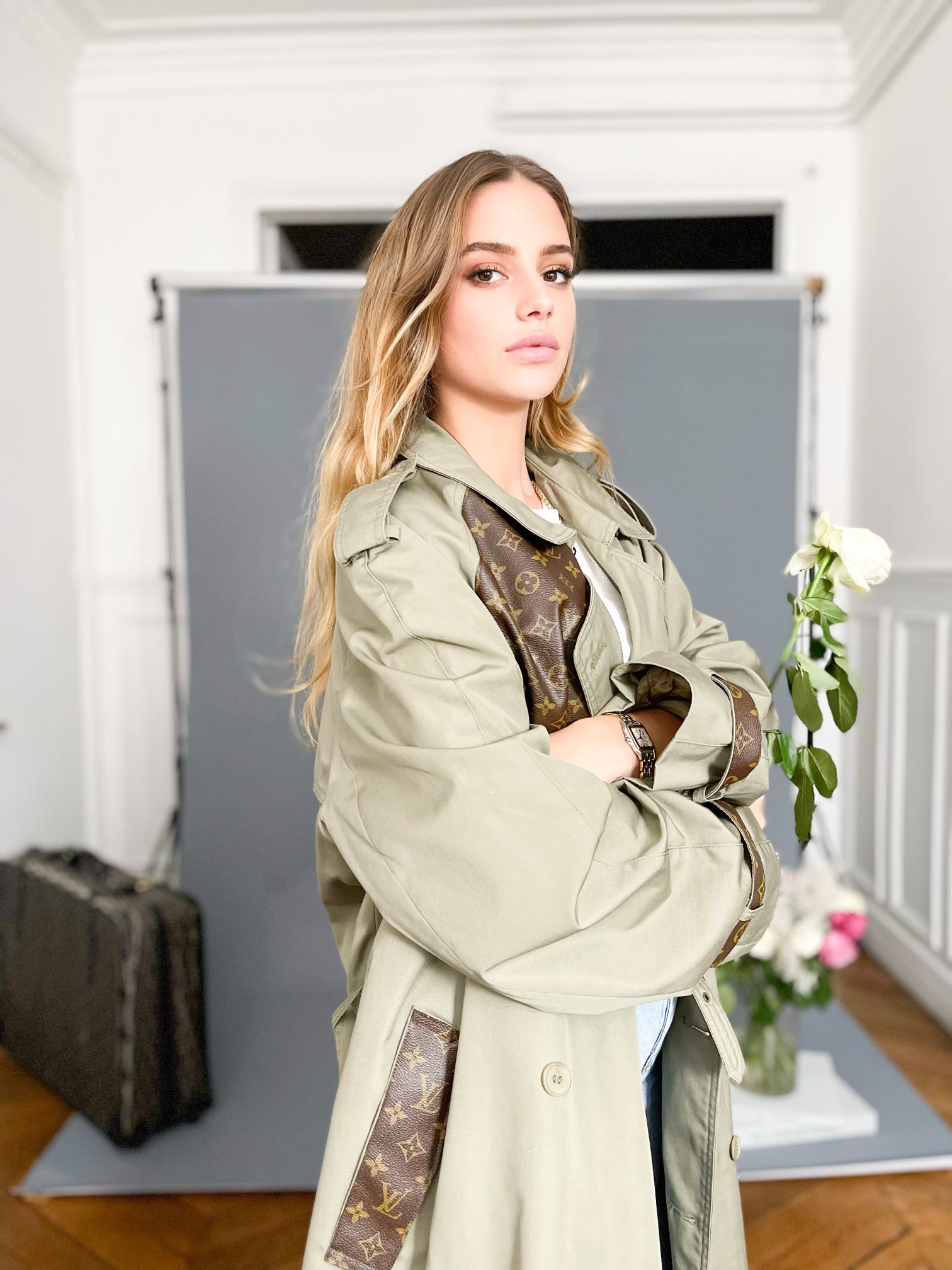 Trench beige king