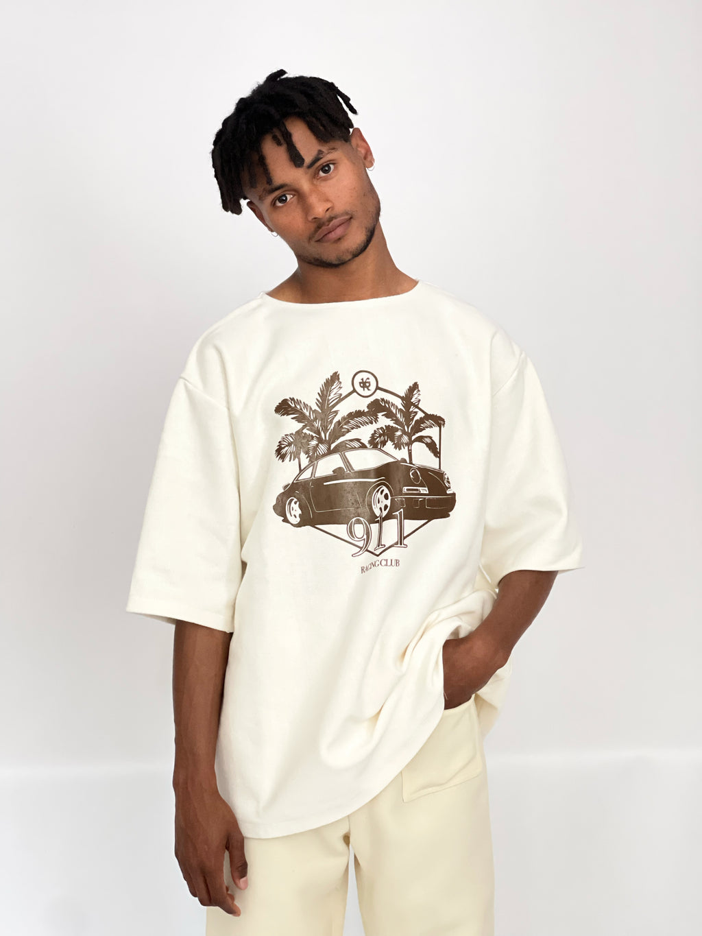 T-shirt upcyclé CALIFORNIA