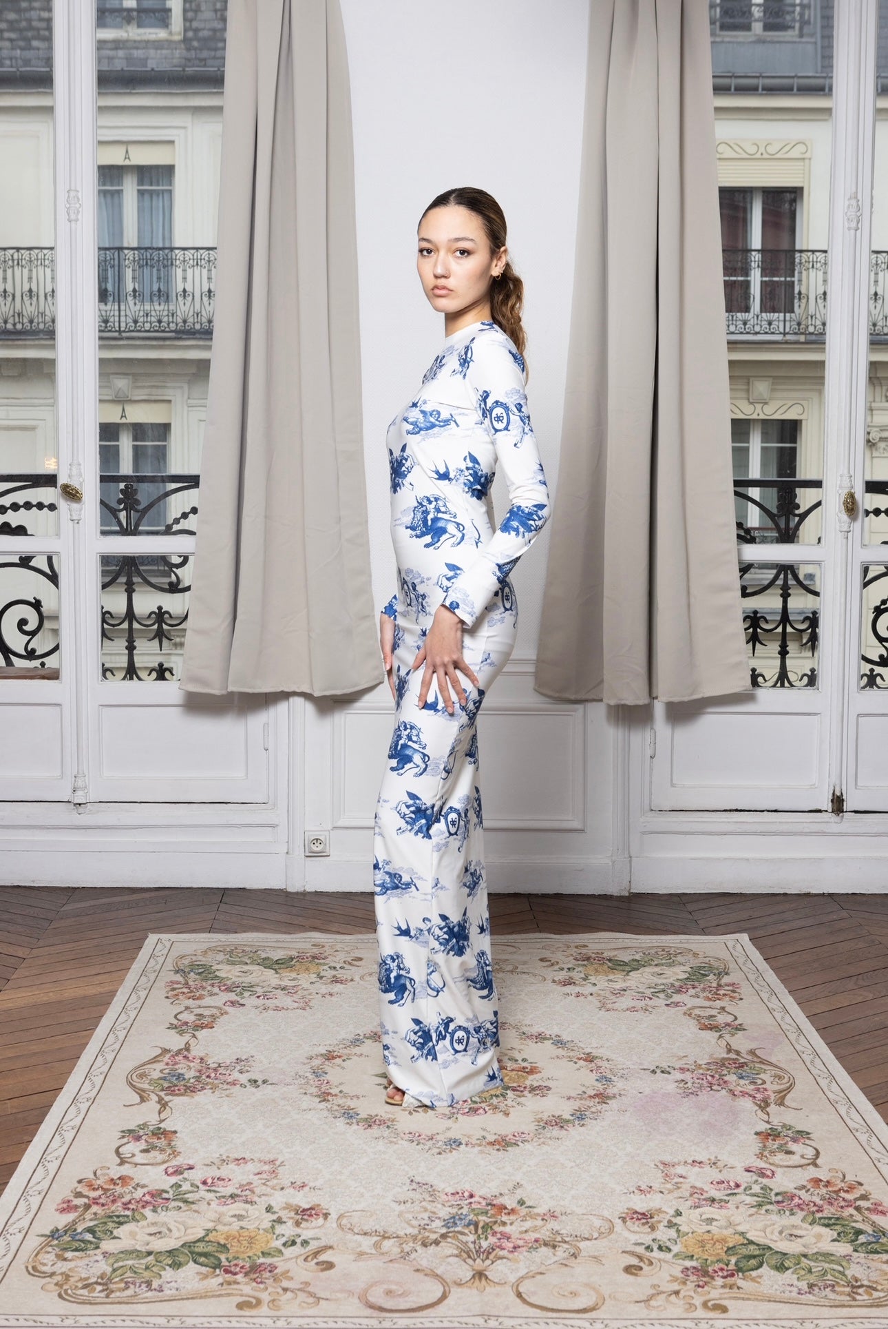 Robe longue Songe Bleu
