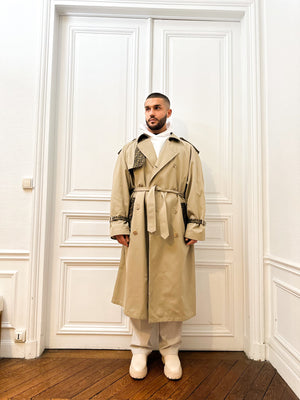Trench beige lion
