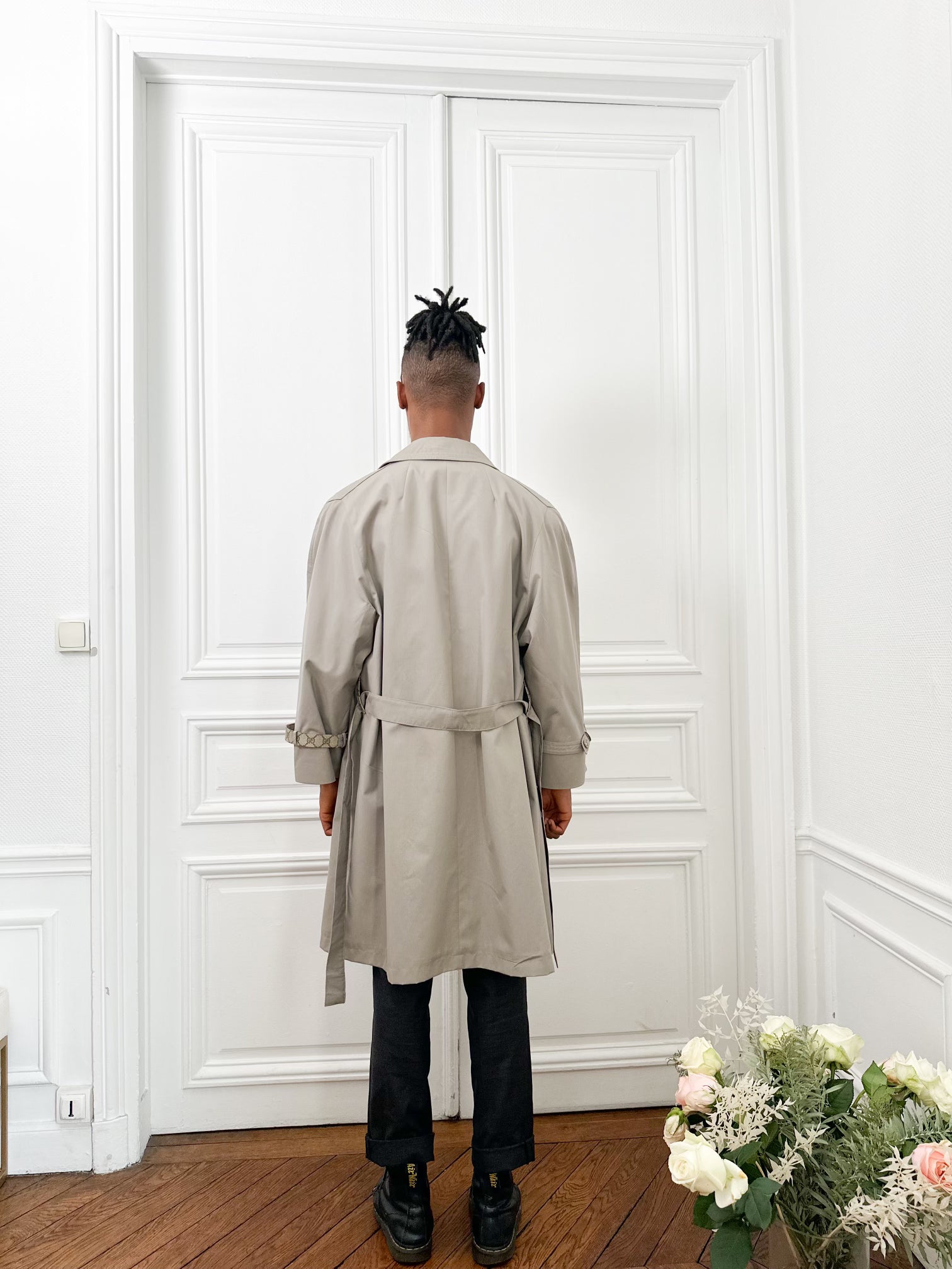 Trench grey lake
