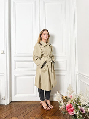 Trench beige casino