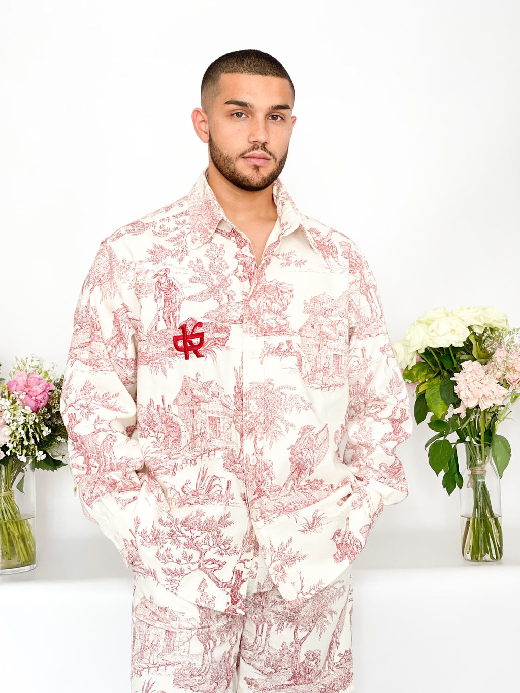Chemise Jouy rouge