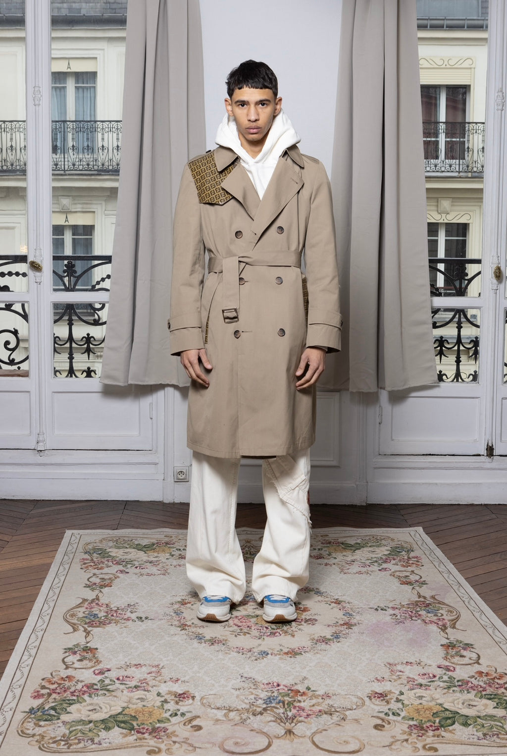 Trench beige trésor