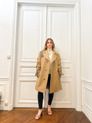 Trench beige fall