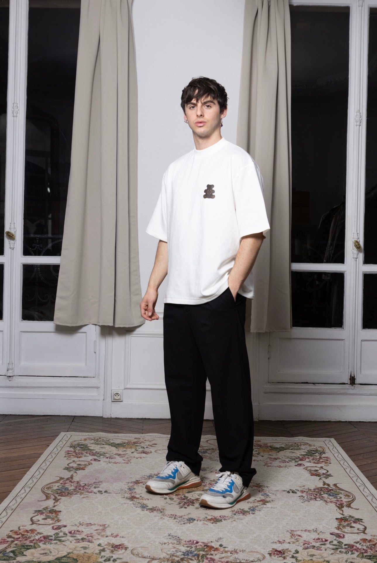 T-shirt upcyclé CREAM